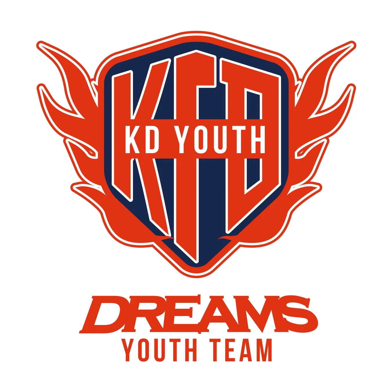 KD YOUTH DREAMS YOUTH TEAMのロゴマーク