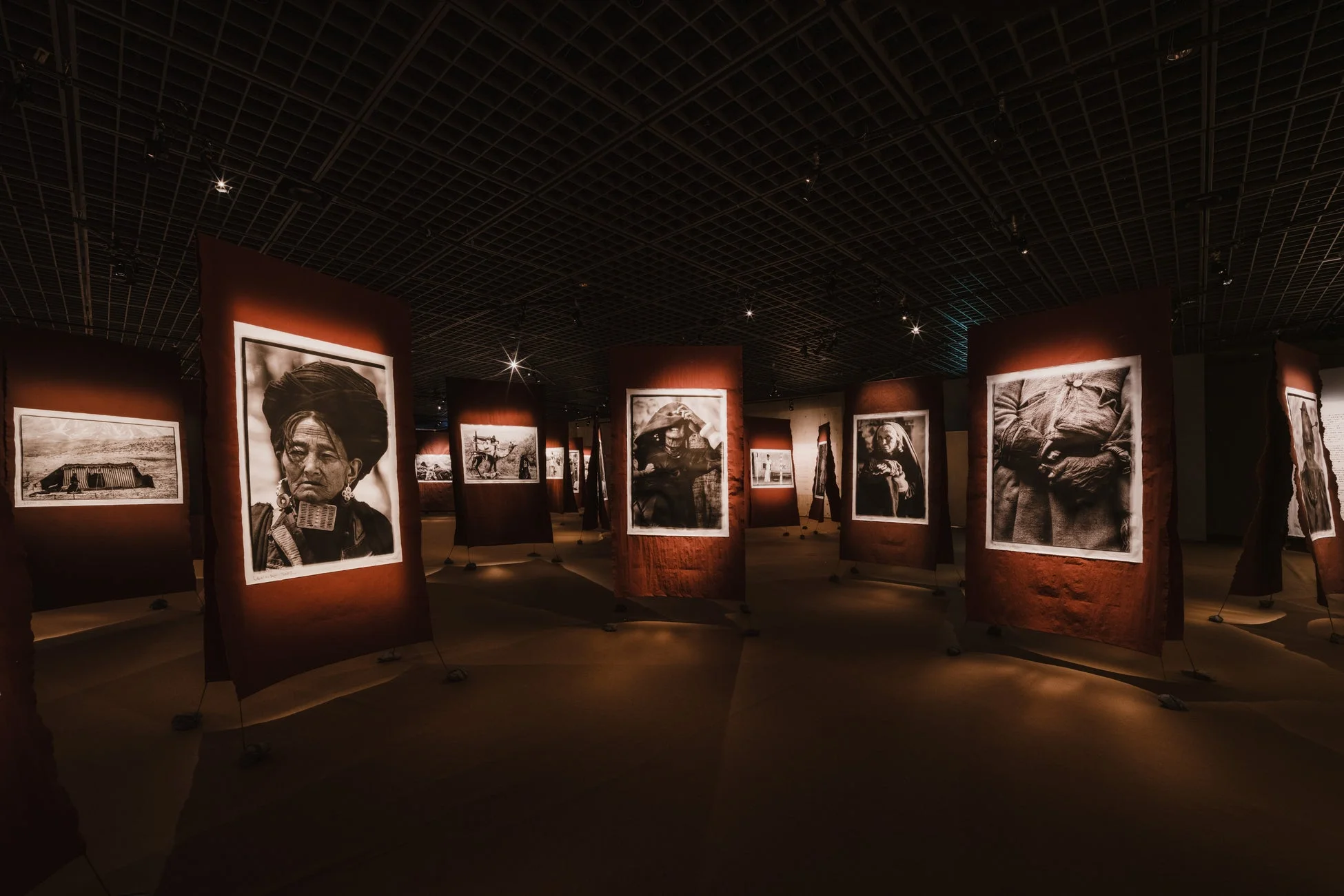 高木由利子 写真展の様子