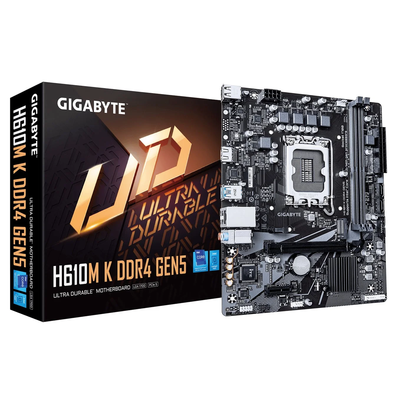 GIGABYTE H610M K DDR4 GEN5 マザーボード