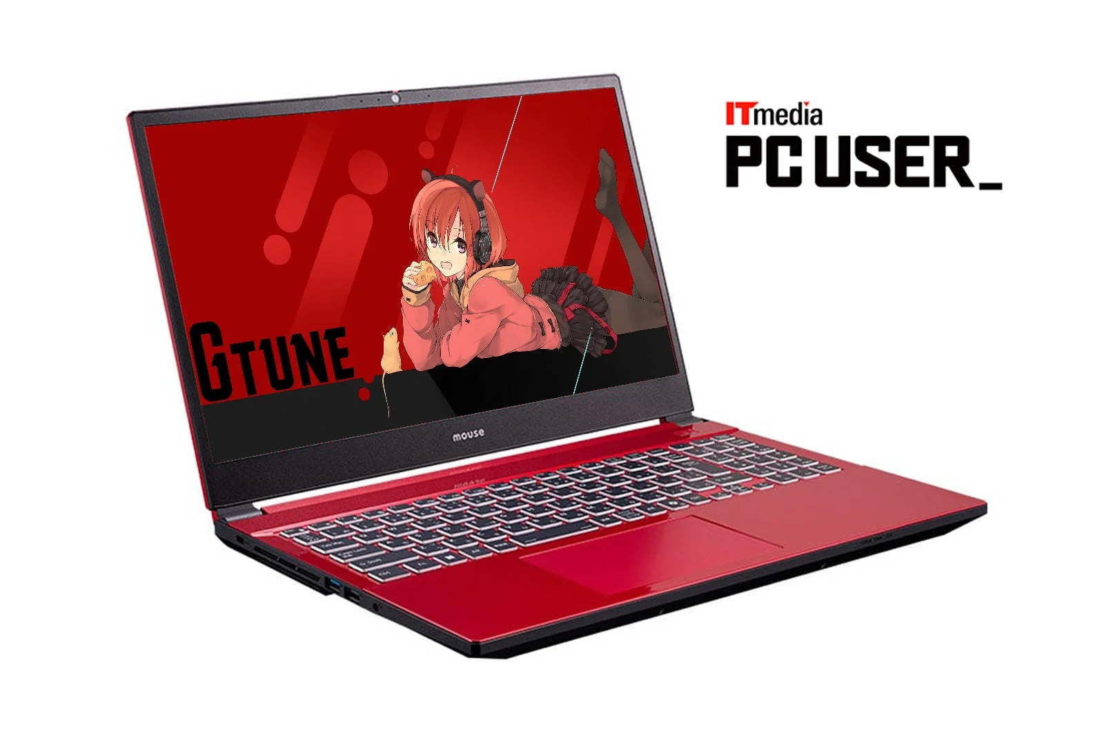 ITmedia PC USERとG TUNEのコラボレーションゲーミングノートPC