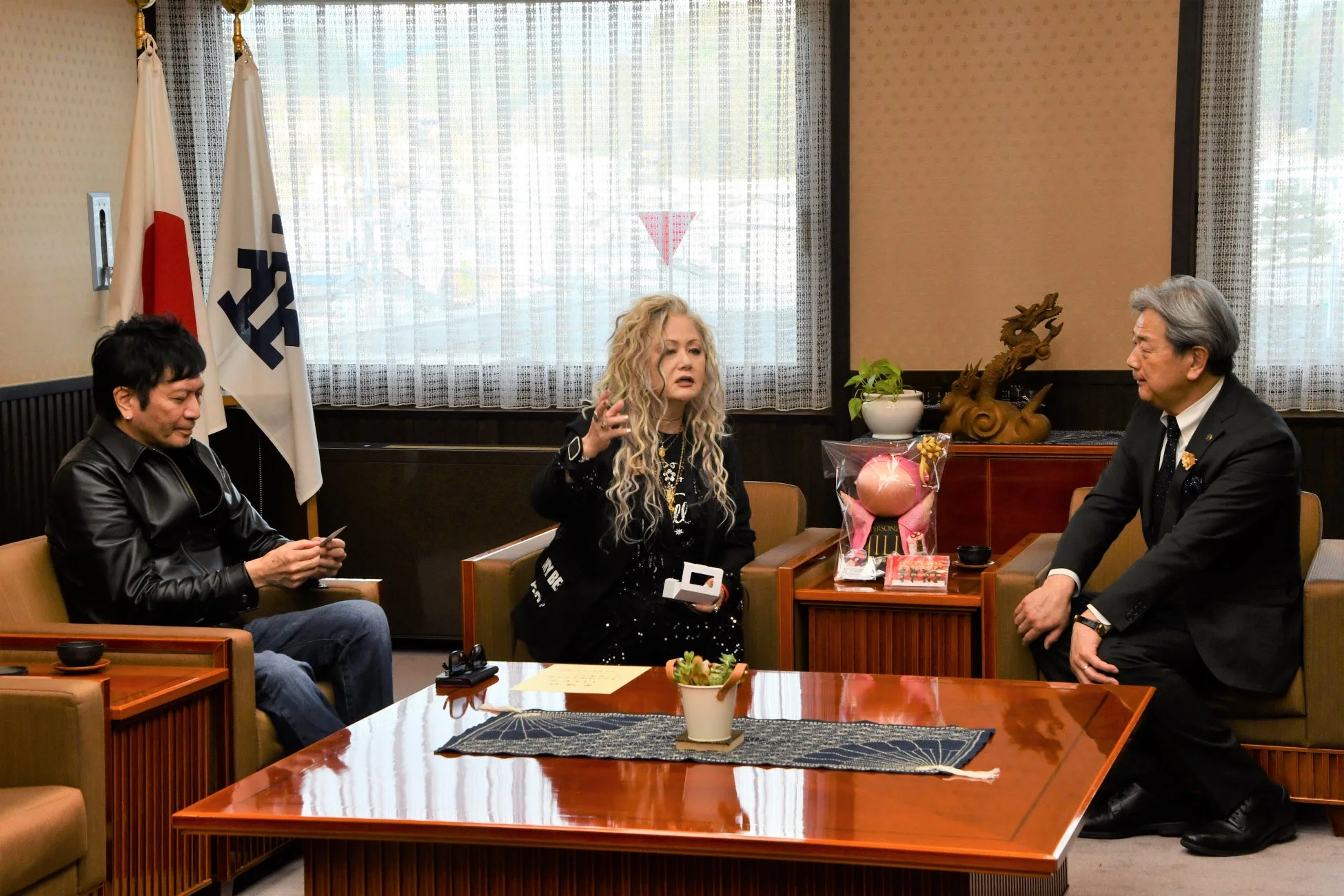 委嘱式での様子