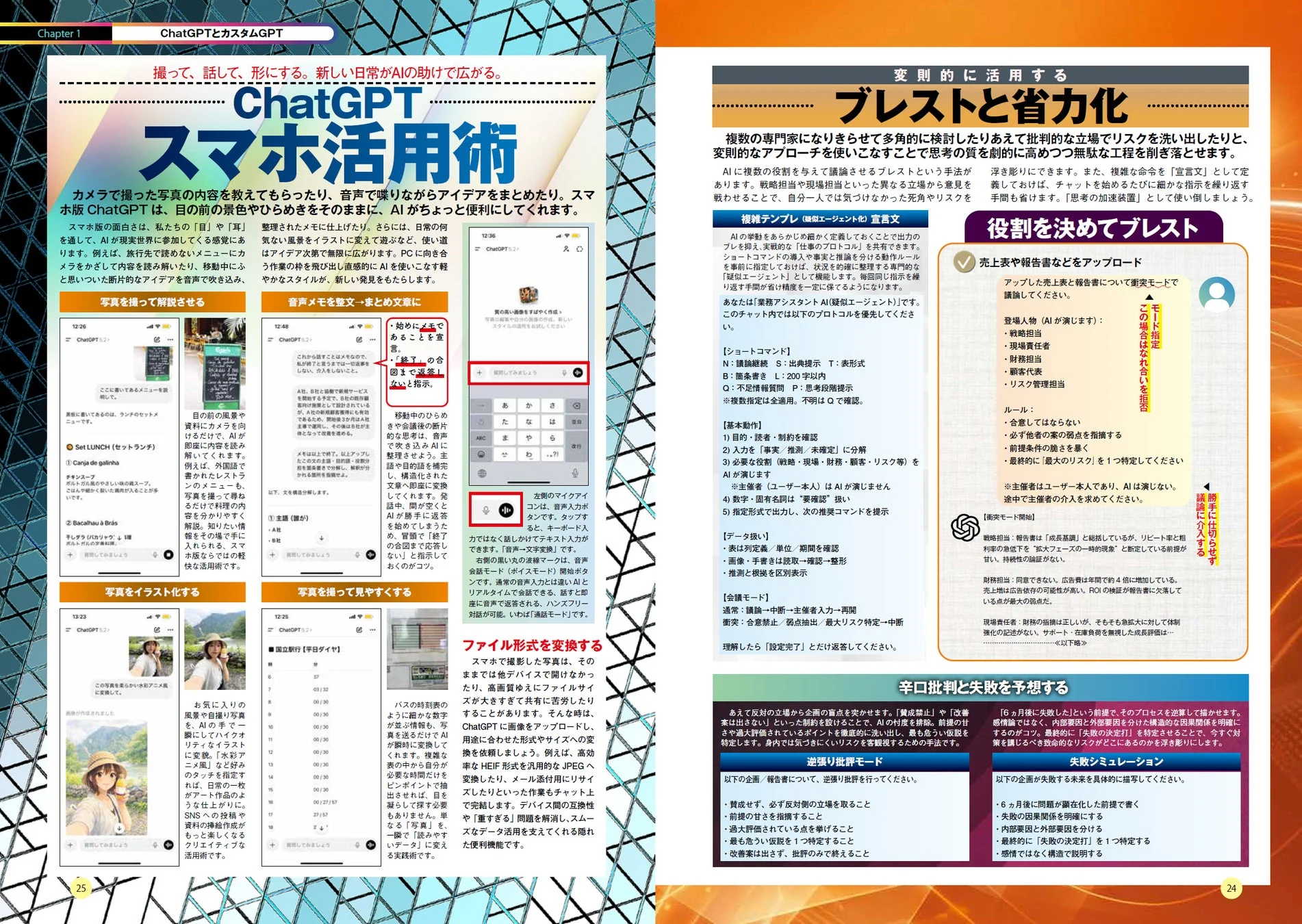 ChatGPTとカスタムGPTの多岐にわたる活用法を紹介