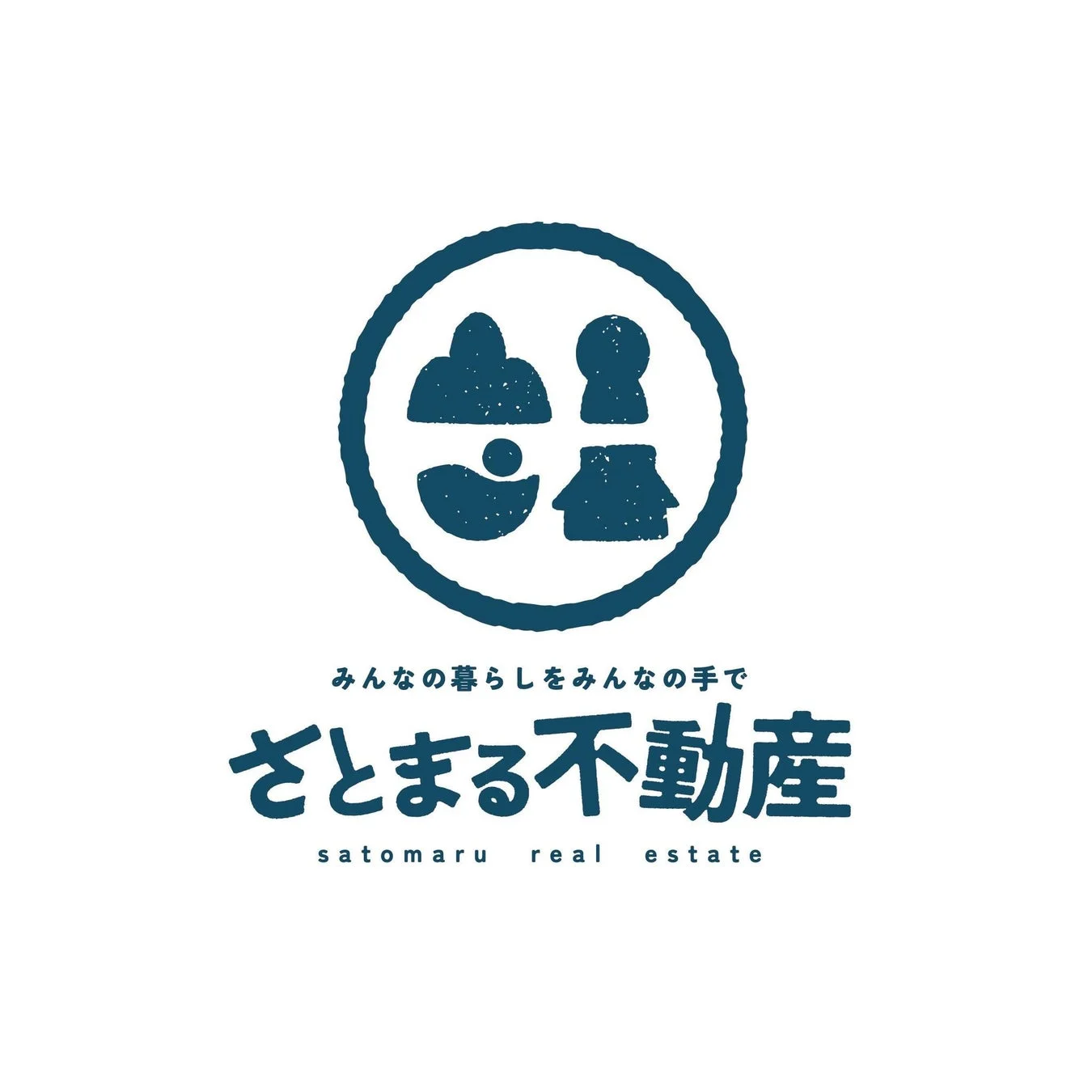 さとまる不動産ロゴ