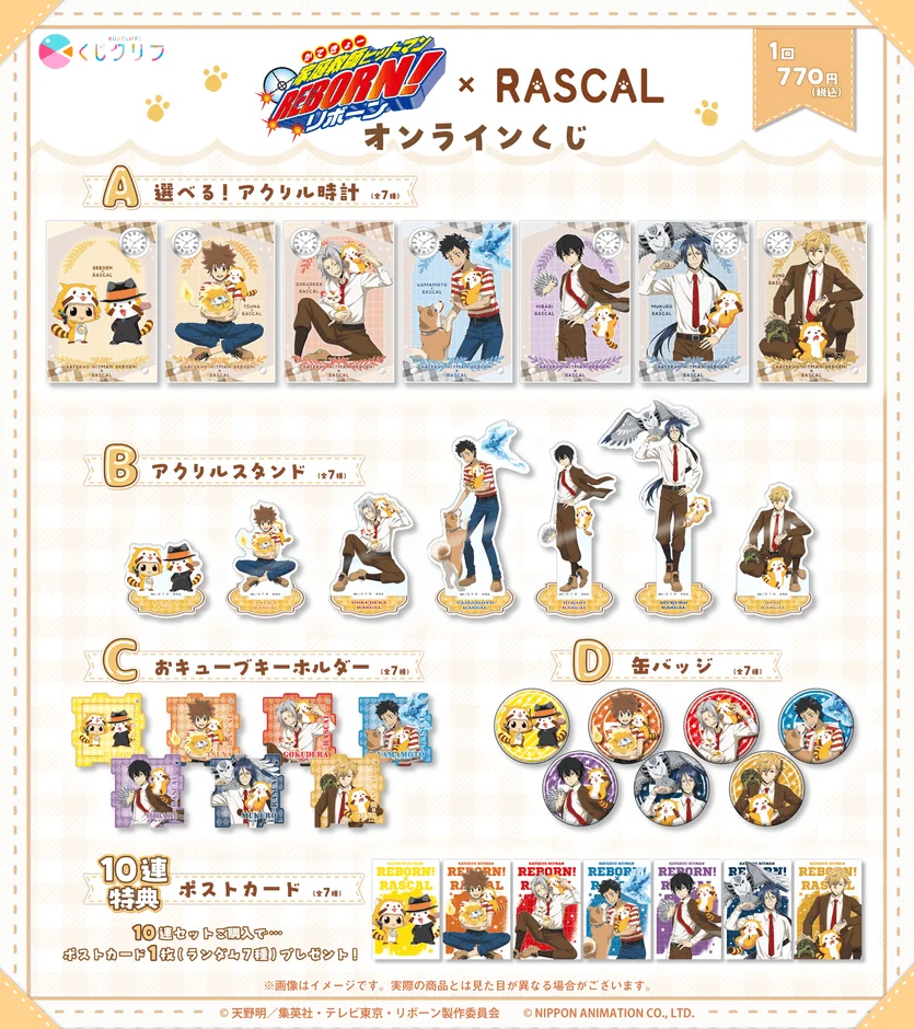 賞品ラインナップ