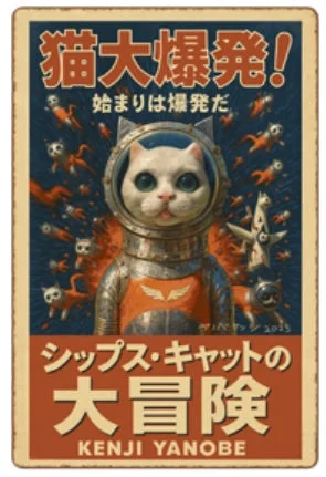 猫大爆発！始まりは爆発だ シップス・キャットの 大冒険 KENJI YANOBE