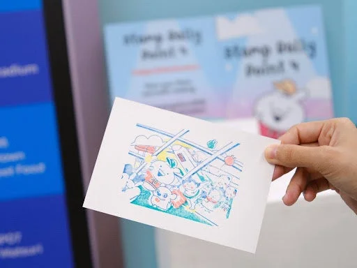 スタンプカードのイラスト