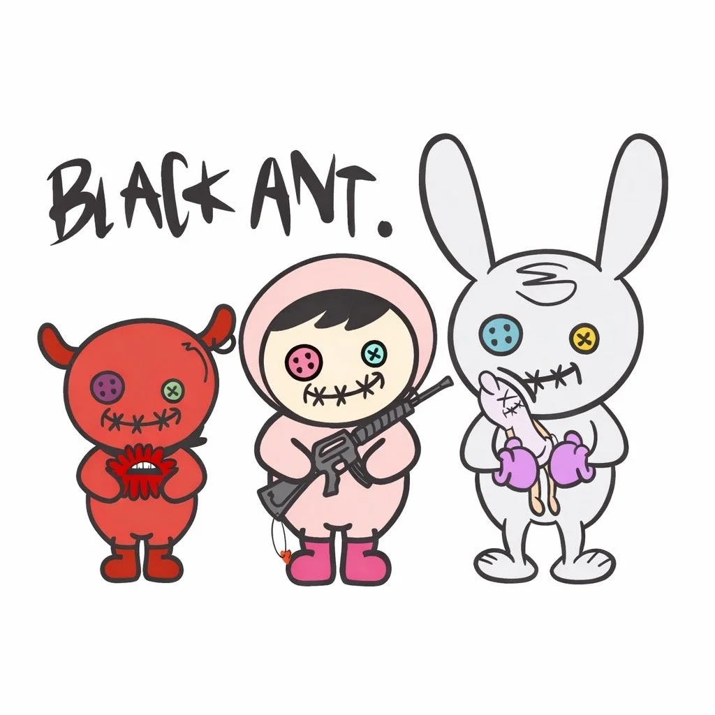 BLACK ANT.のキャラクターイラスト