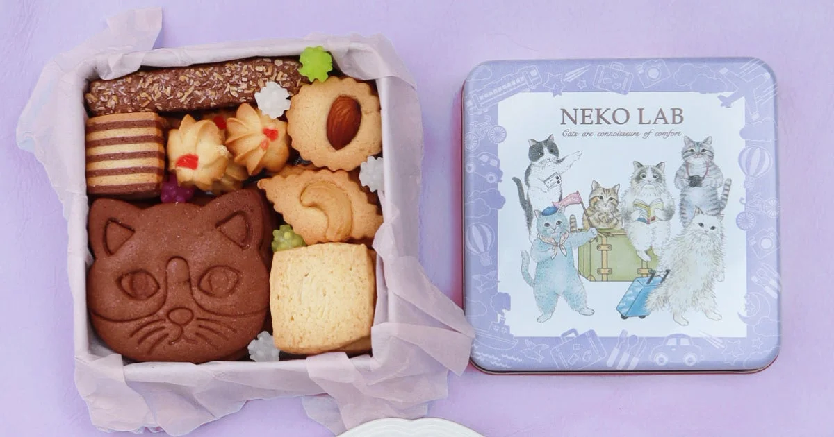 催事限定デザイン缶「旅するNEKO LAB」