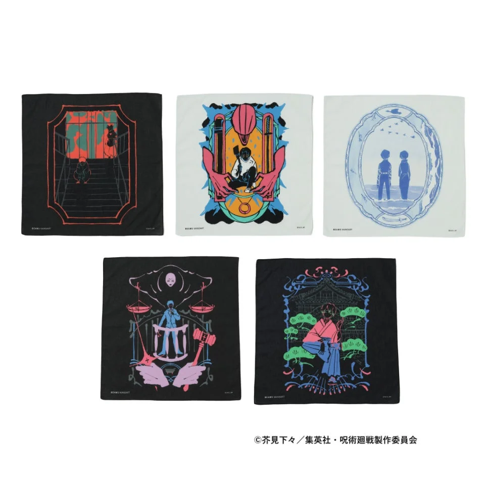 呪術廻戦 BEAMS MANGART コラボバンダナ
