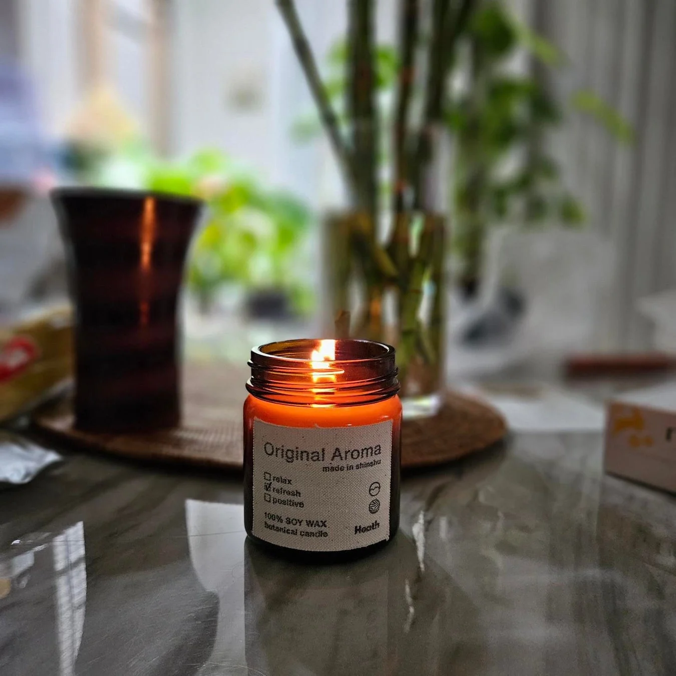 ボタニカルキャンドルのイメージ