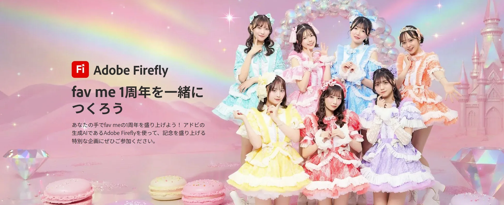 fav me 1周年を一緒につくろう
