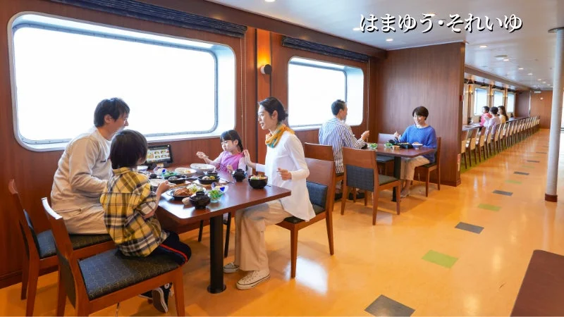 東京九州フェリー船内レストラン