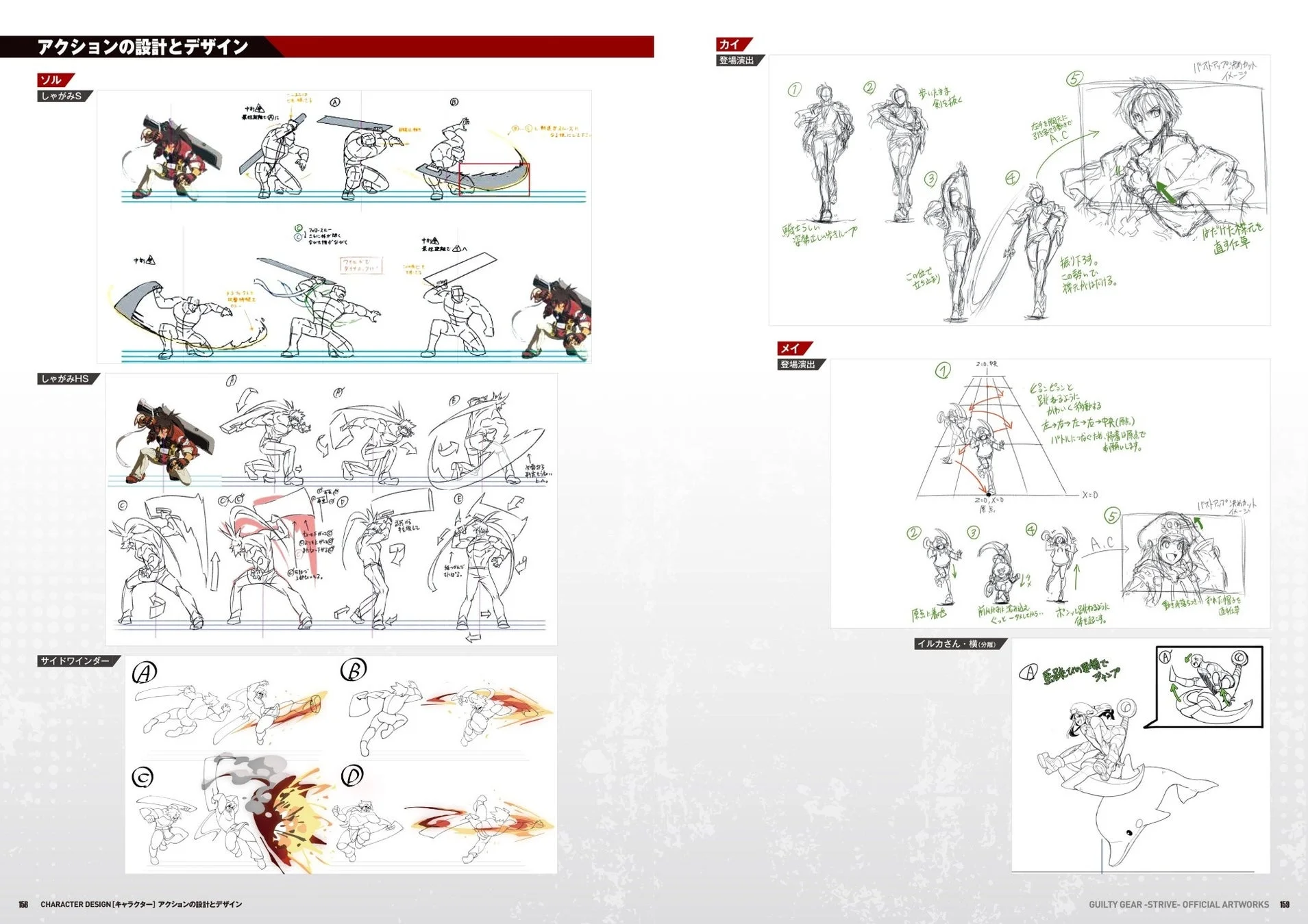 キャラクターアクションデザイン