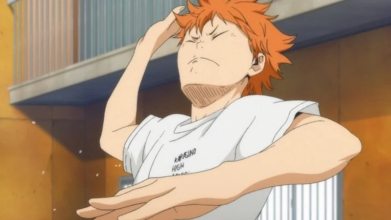 日向翔陽の困惑した表情