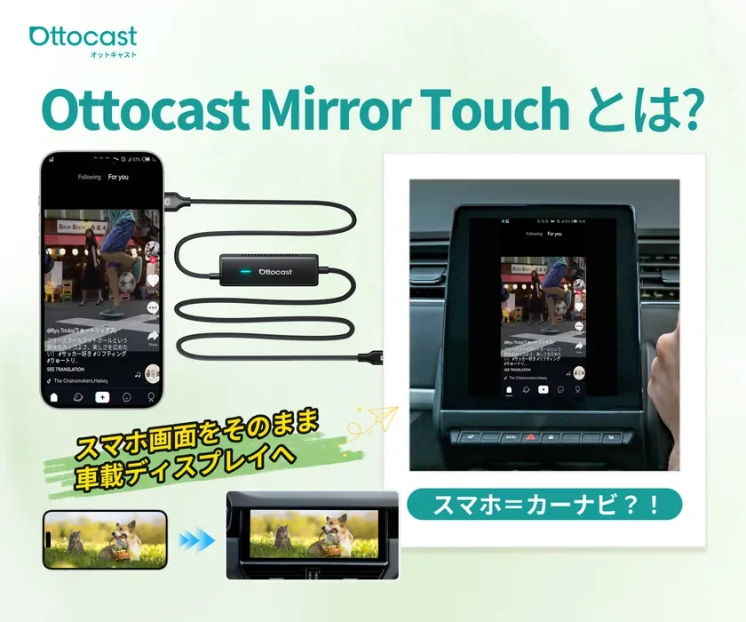 「Mirror Touch」機能紹介(ミラーリング＆操作イメージ)