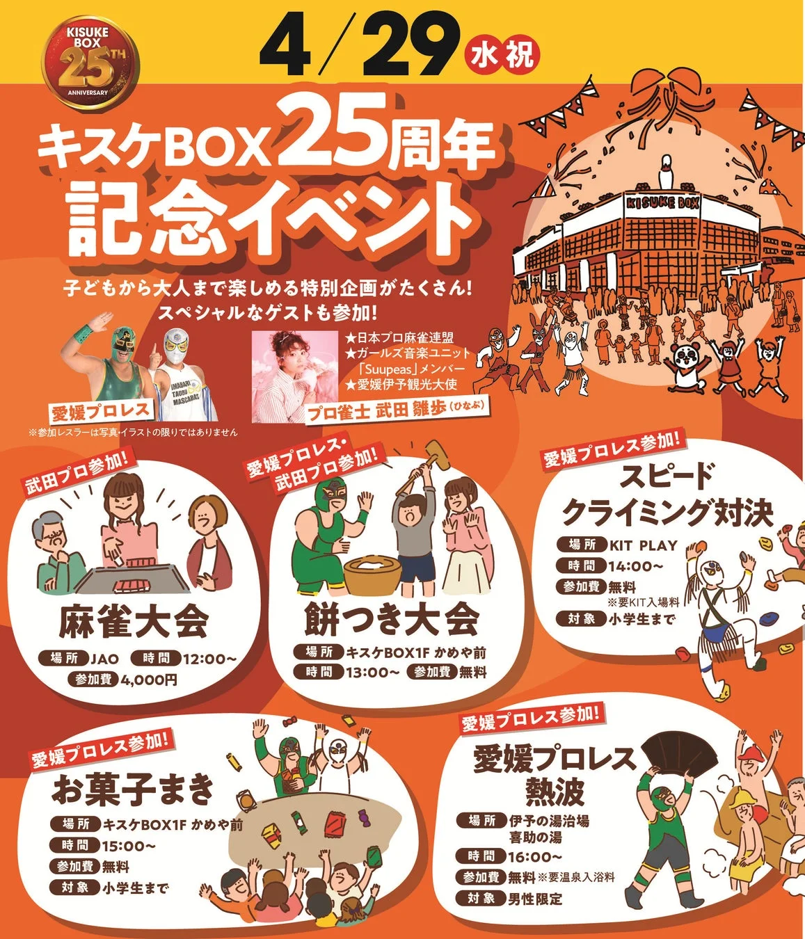 キスケBOX 25周年記念イベント