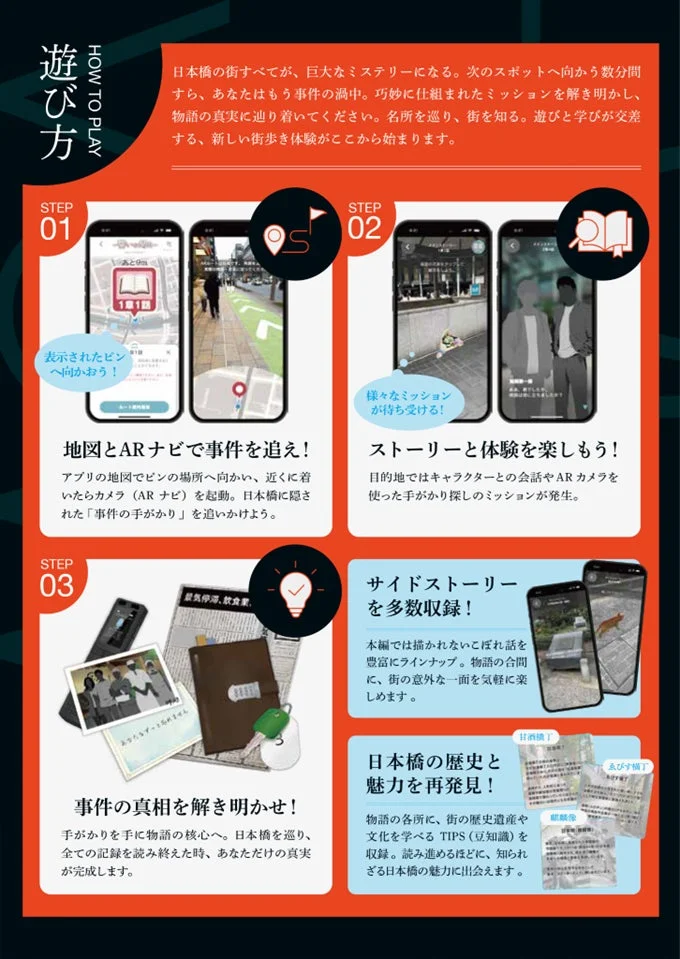 日本橋の街すべてが、巨大なミステリーになる。