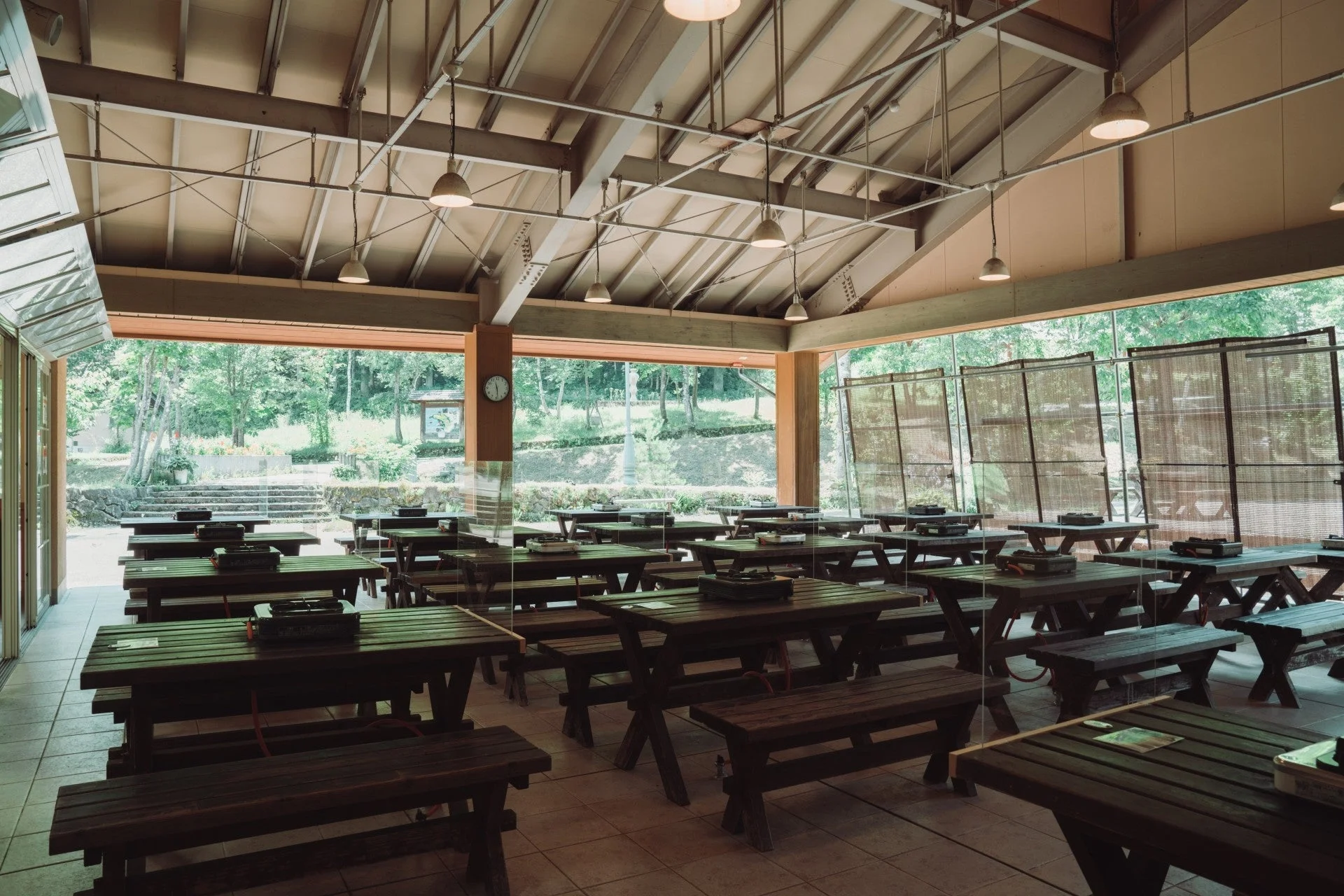 屋外飲食スペース