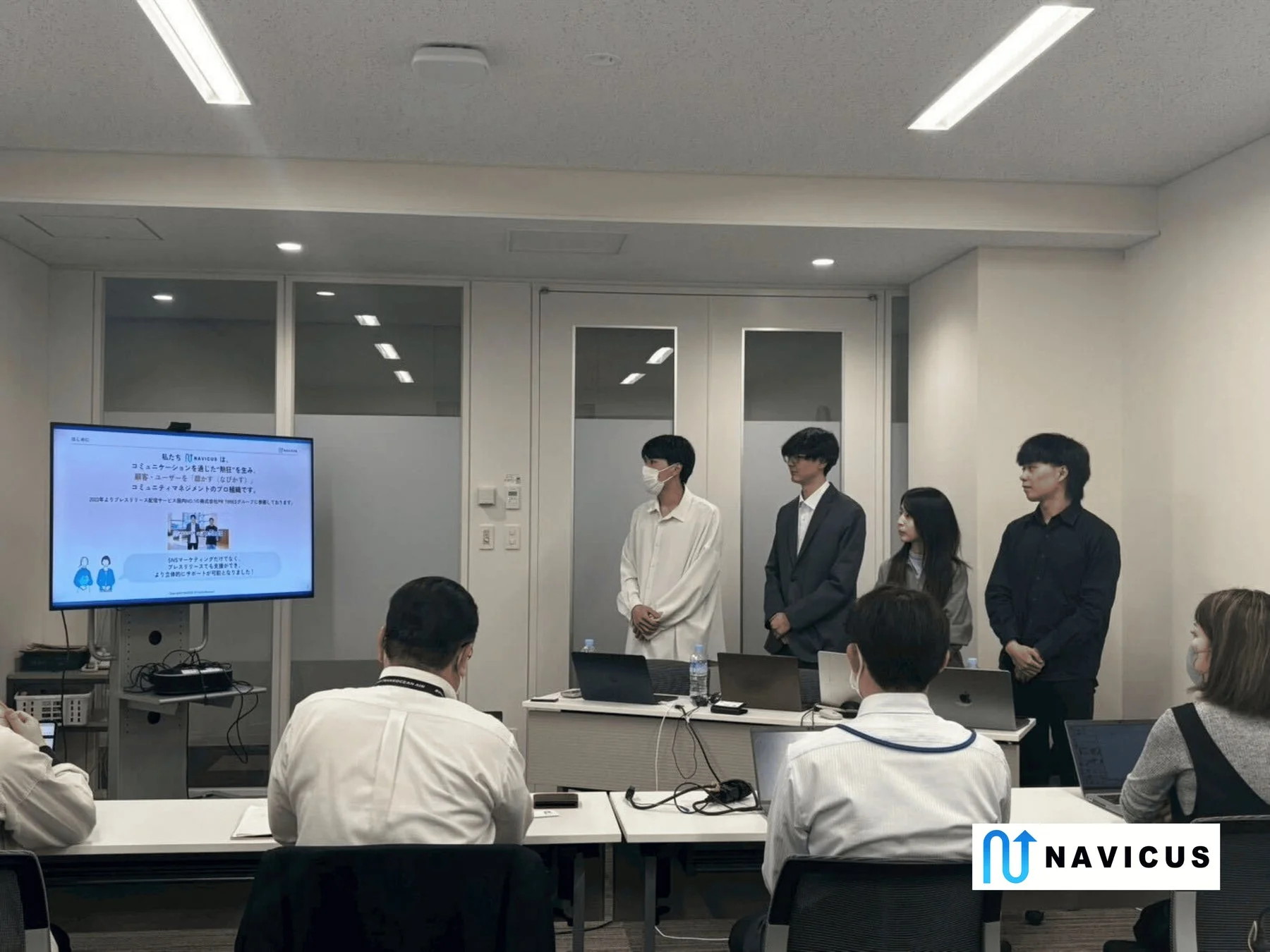 プレゼンテーションの様子