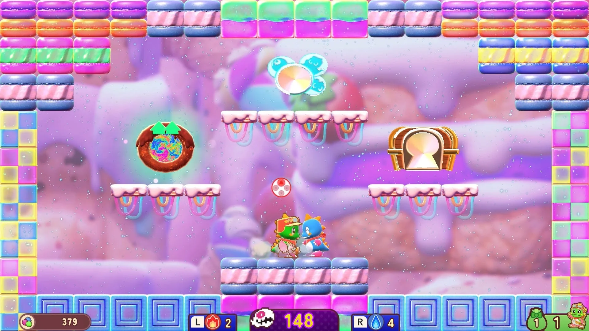 ボーナスゲートの選択画面