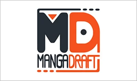 「MD MANGADRAFT」という文字が書かれたロゴ画像