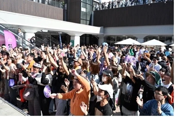 イベントの賑わい