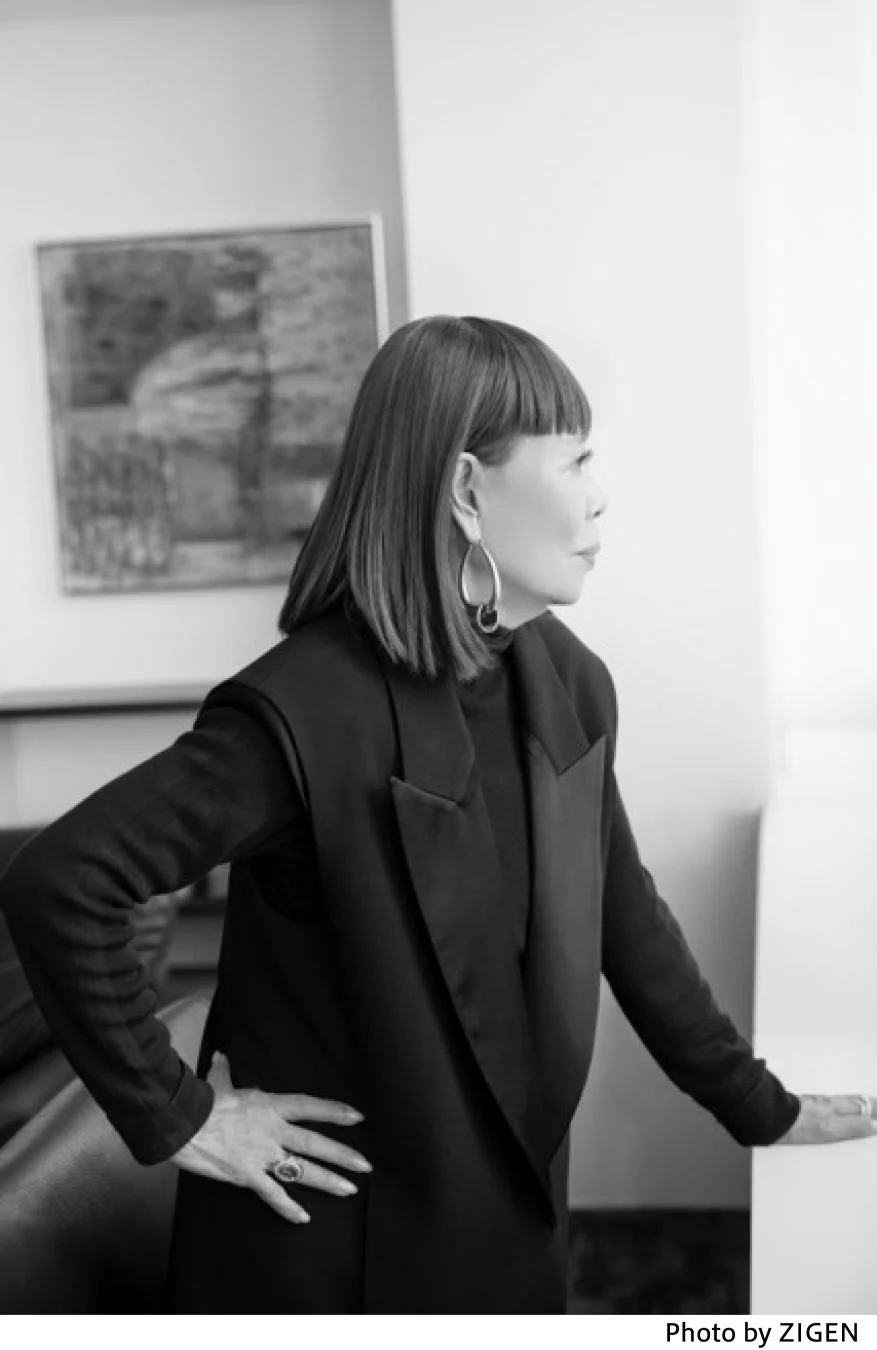 コシノヒロコ氏のポートレート