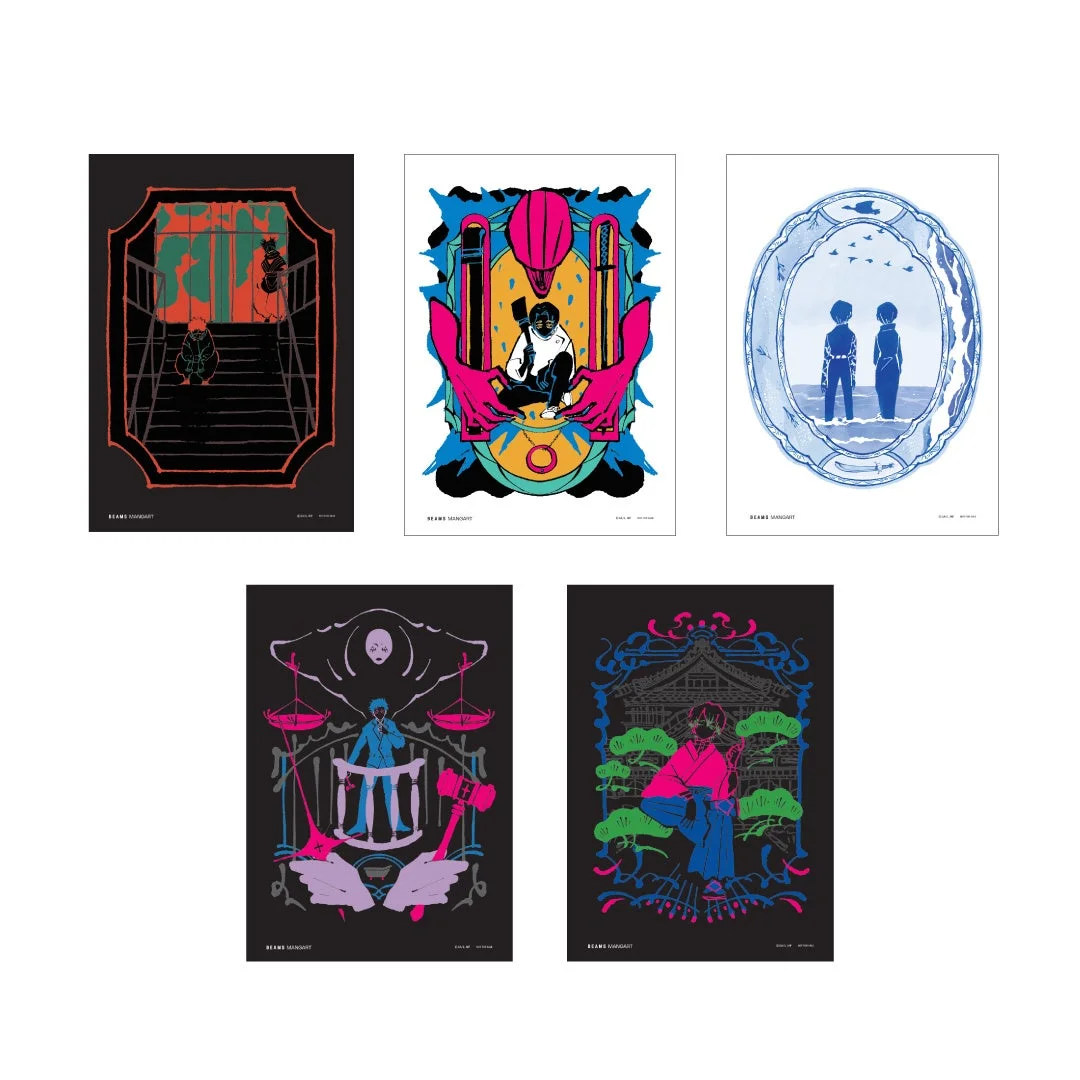 呪術廻戦 BEAMS MANGART ノベルティポスター