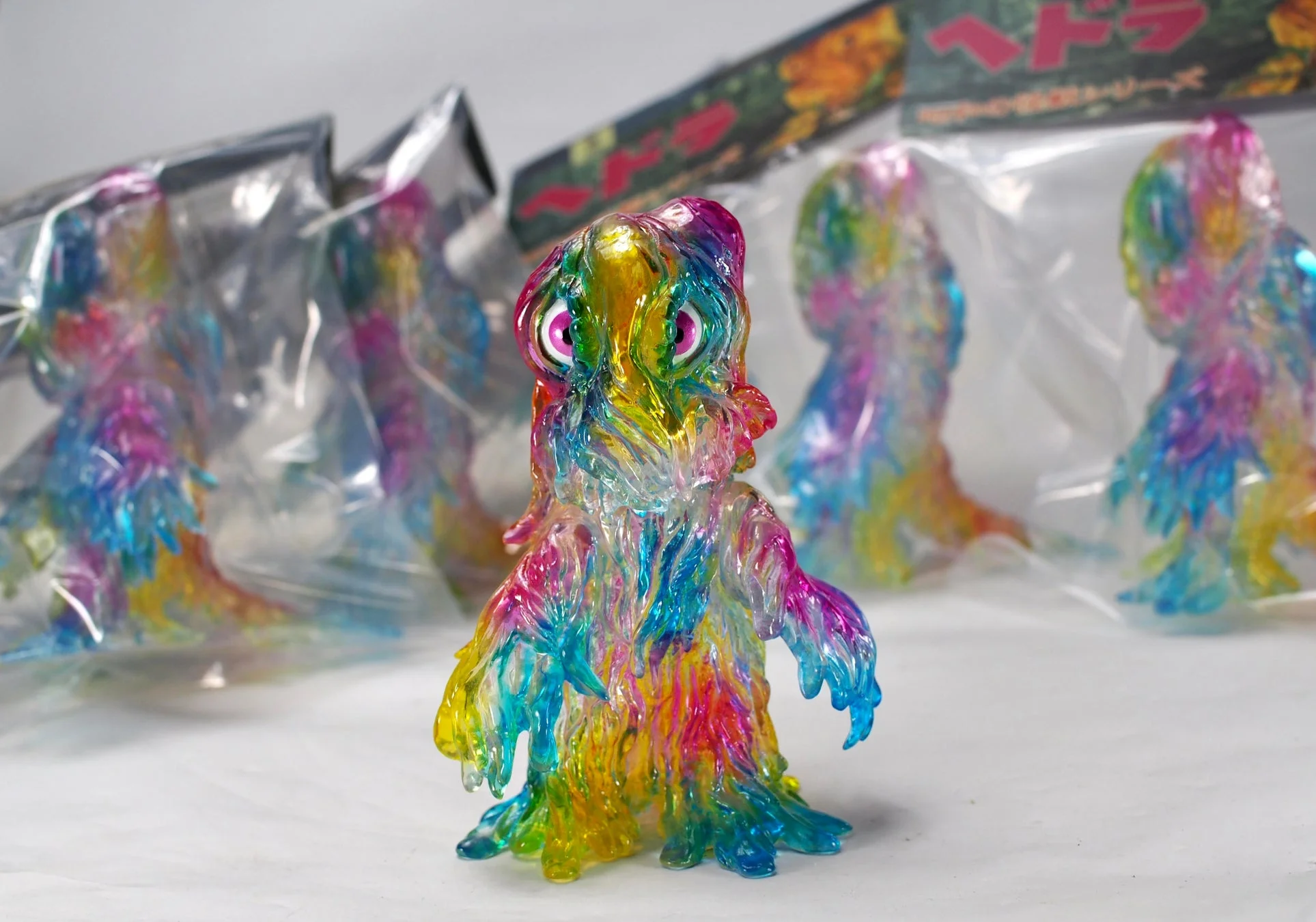 過去の製品「ミドルサイズシリーズ ヘドラ DROPCANDYクリアVer.」