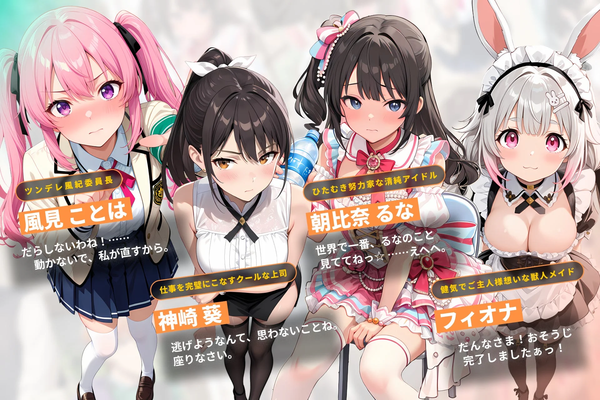 女性キャラクター紹介