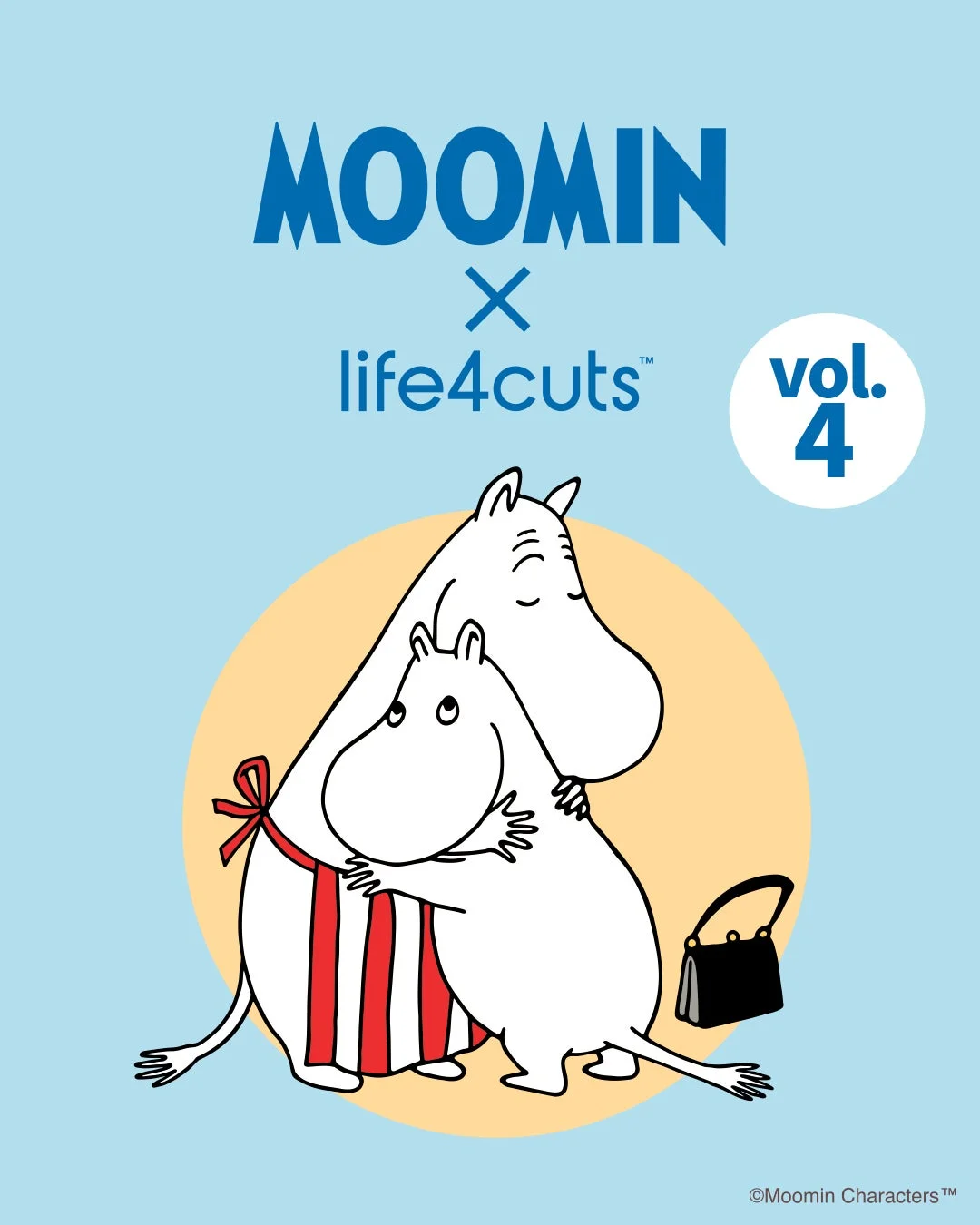 ムーミンと人生4カットのコラボレーションフレーム第四弾