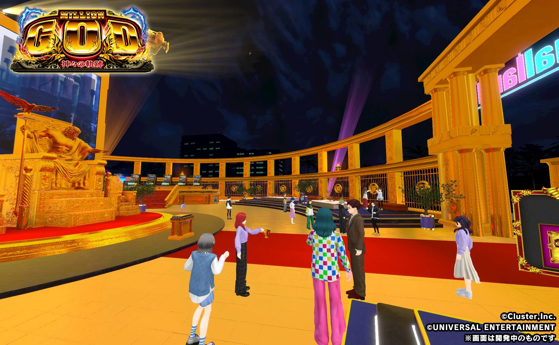 神殿のようなコミュニティスペース