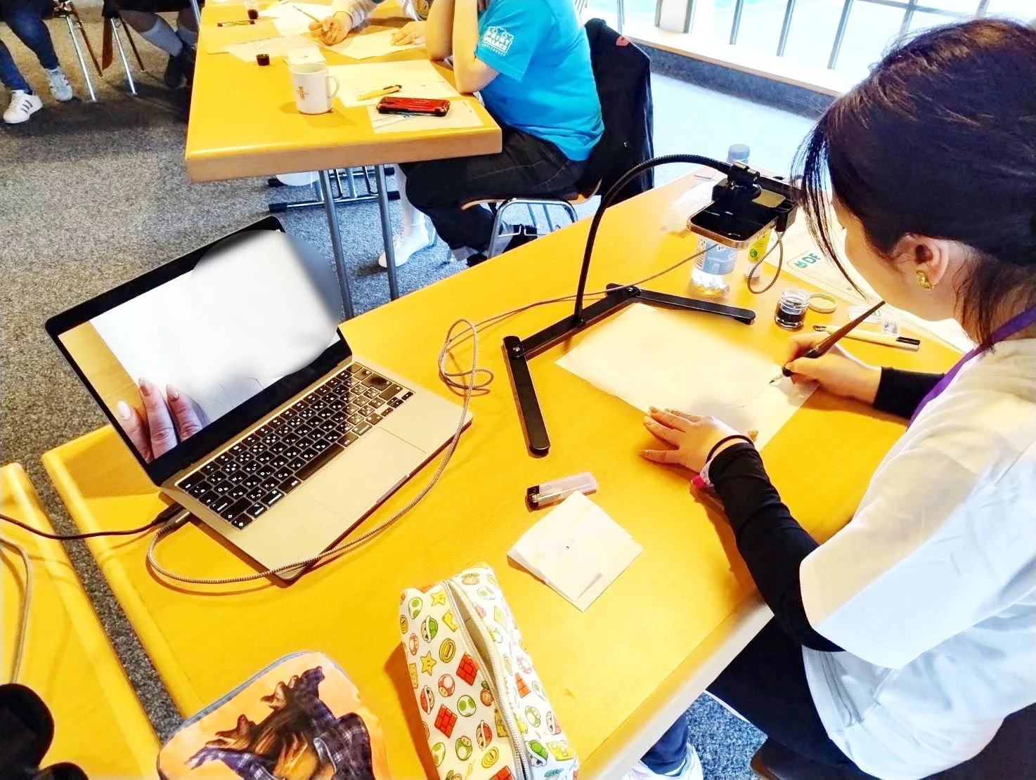 Koibana 2026での漫画制作ワークショップの様子