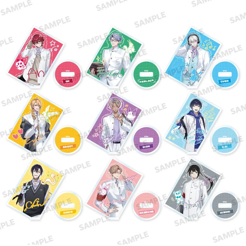 カード型アクリルスタンド