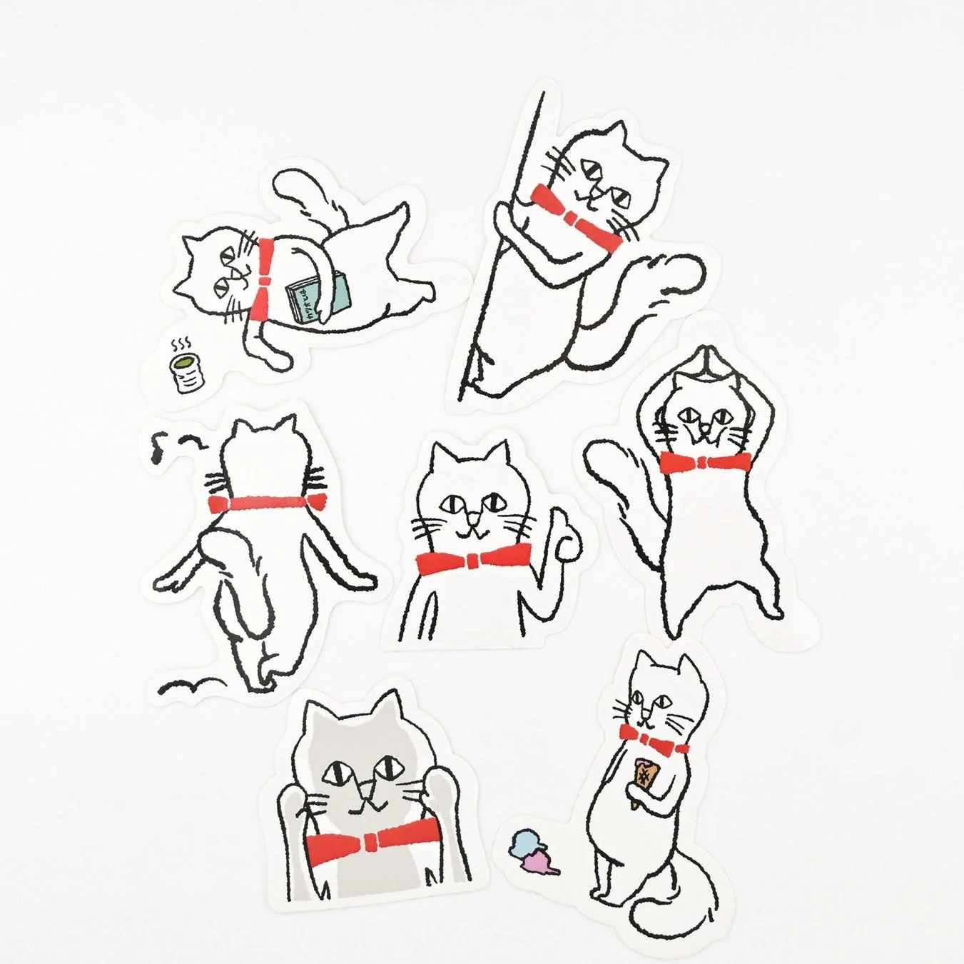 まるにゃんステッカー