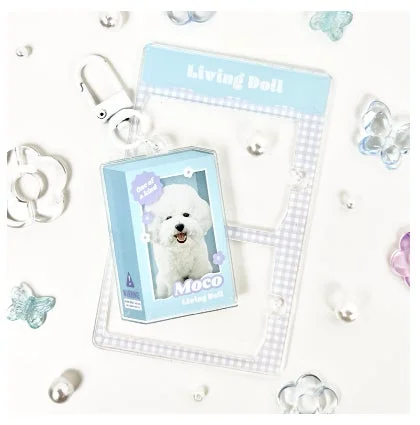 キーホルダー（犬、パステル）