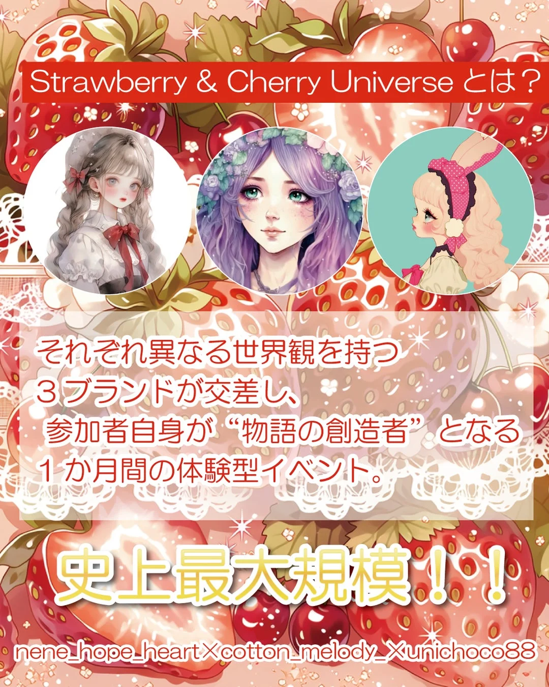 Strawberry & Cherry Universe の説明