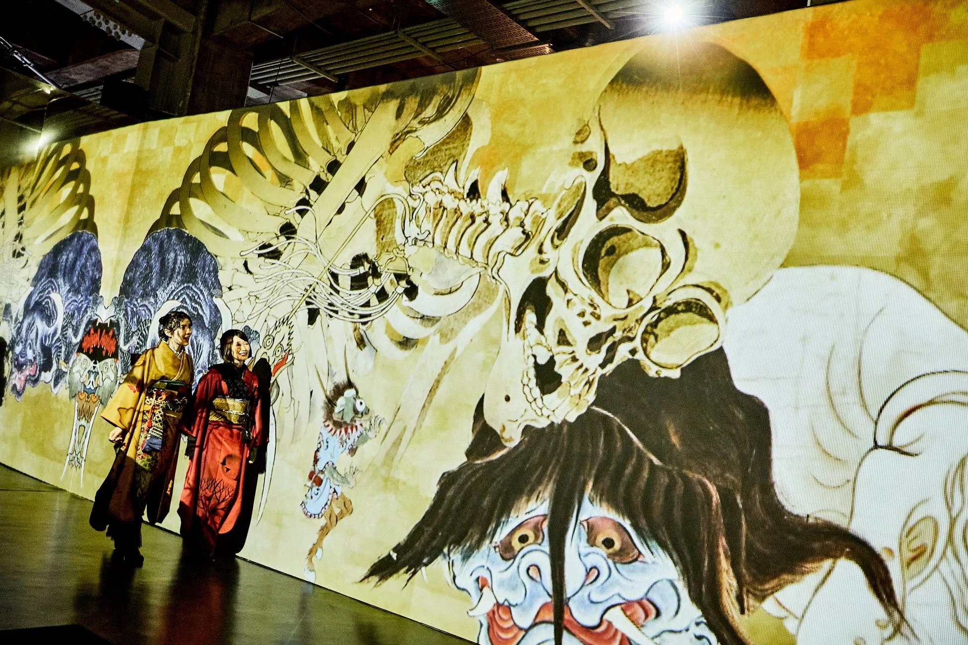 デジタルアートと和の世界