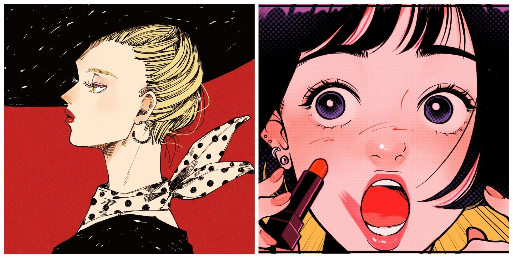 ライブペイントの様子