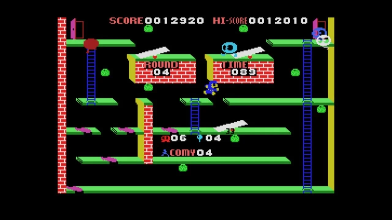 シーソー MSX ゲーム画面2