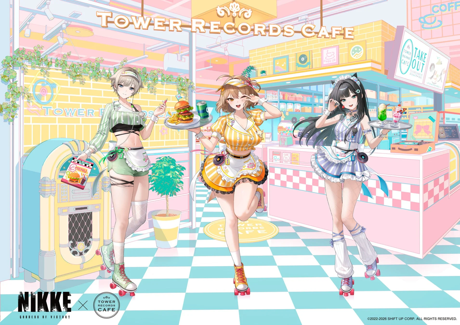 タワーレコードカフェ コラボイラスト