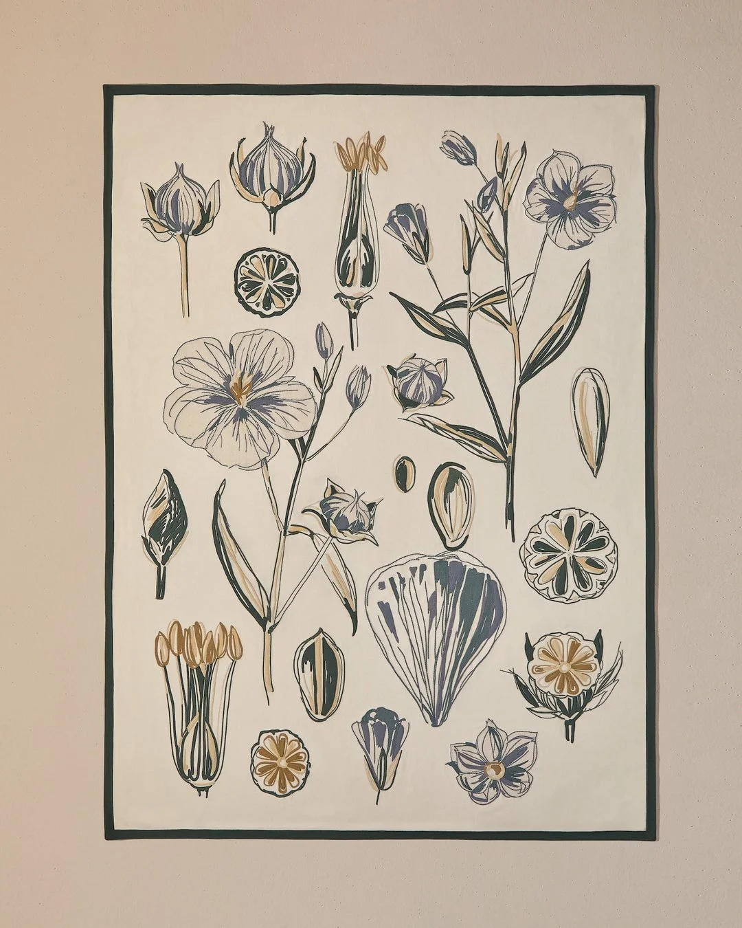 ボタニカルアートのイラスト集