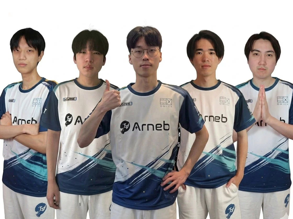 eスポーツチームArnebの選手たち
