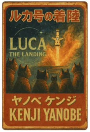 ルカ号の着陸 LUCA THE LANDING ヤノベ ケンジ KENJI YANOBE