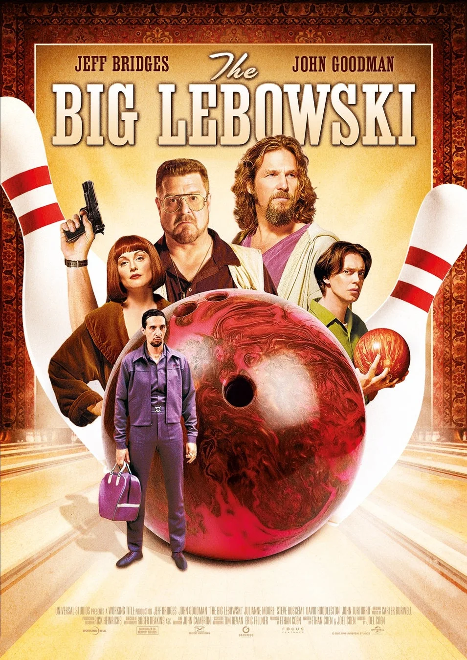 映画「ビッグ・リボウスキ」のポスター