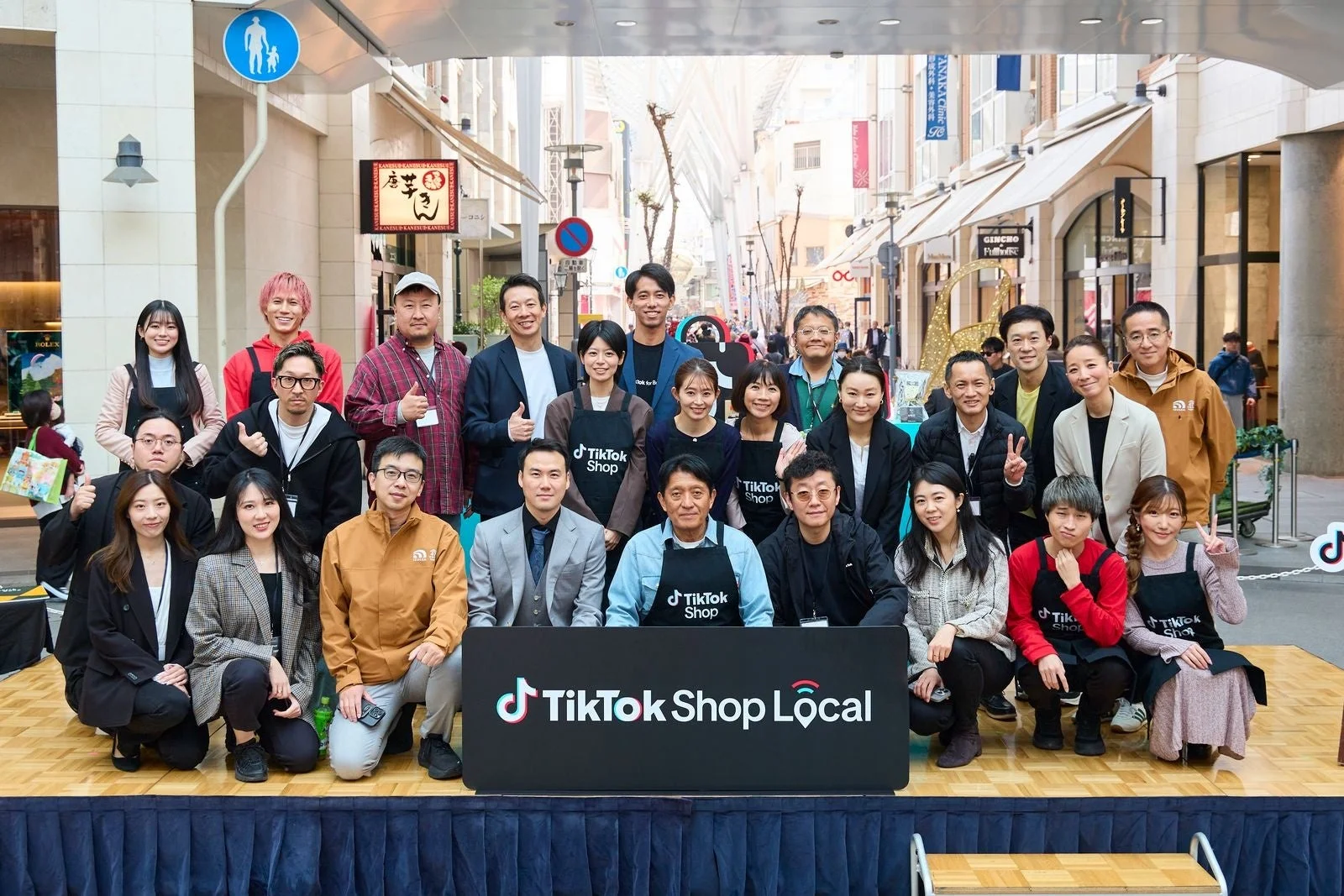 TikTok Shop Localのイベント集合写真