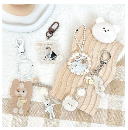 キーホルダー（赤ちゃん写真）