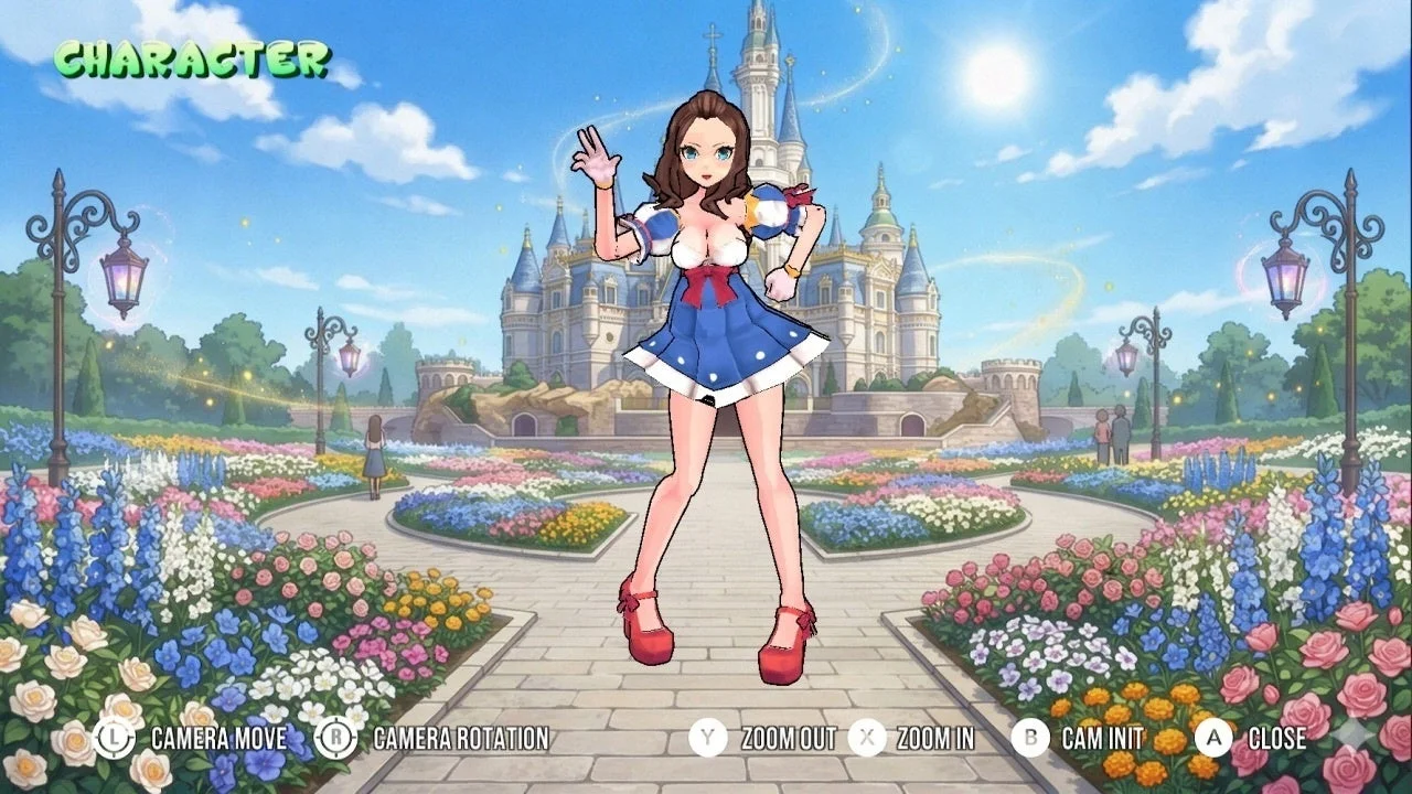 SHOWモードで解放される壁紙