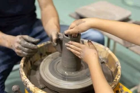 親子で陶芸体験