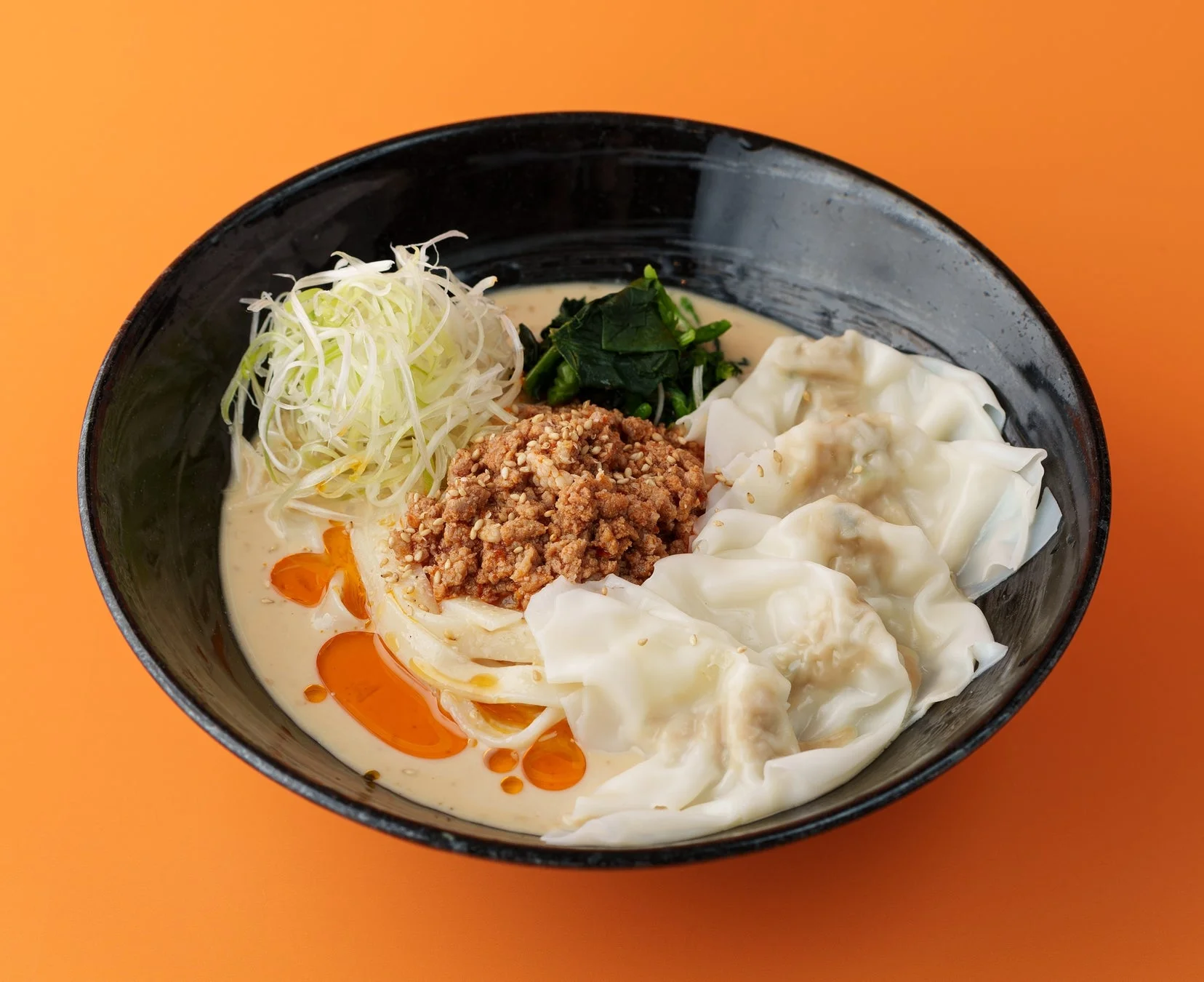 じゅじゅ探訪オリジナル 担々きしめん「橙」